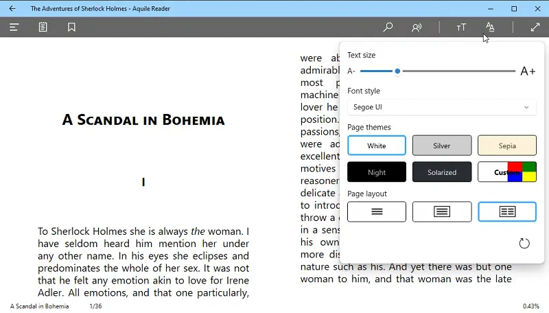 Aquile Reader 2